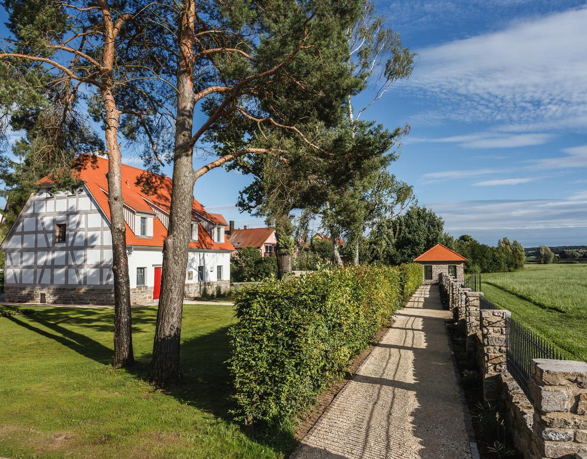 Hotel Dorfmuehle Lehrberg Exterior photo